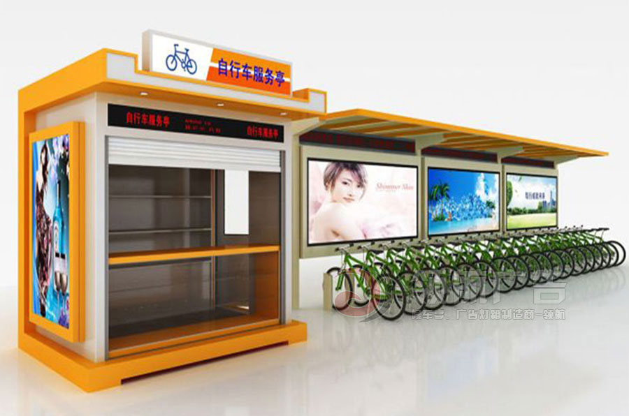 渭南公共自行车棚DCT-1012