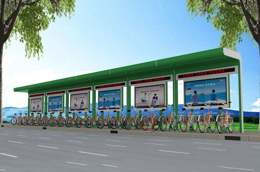 蚌埠公共自行车棚DCT-1010