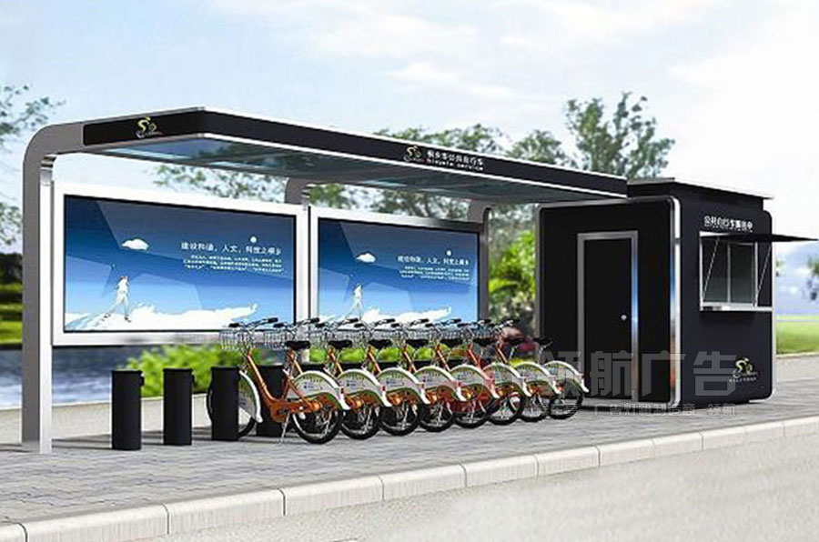 贵州公共自行车棚DCT-1009